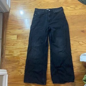 ZARA wide leg jeans